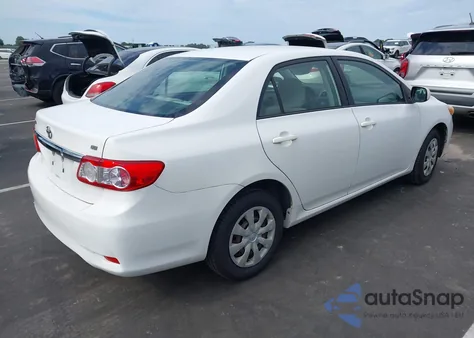 2011 Toyota Corolla Le из США, поврежденный, VIN JTDBU4EE3B9136937